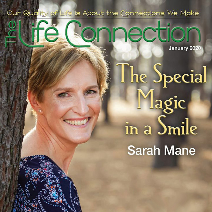 Congratulations Sarah Mane on Article and Cover of Life Connection Magazine